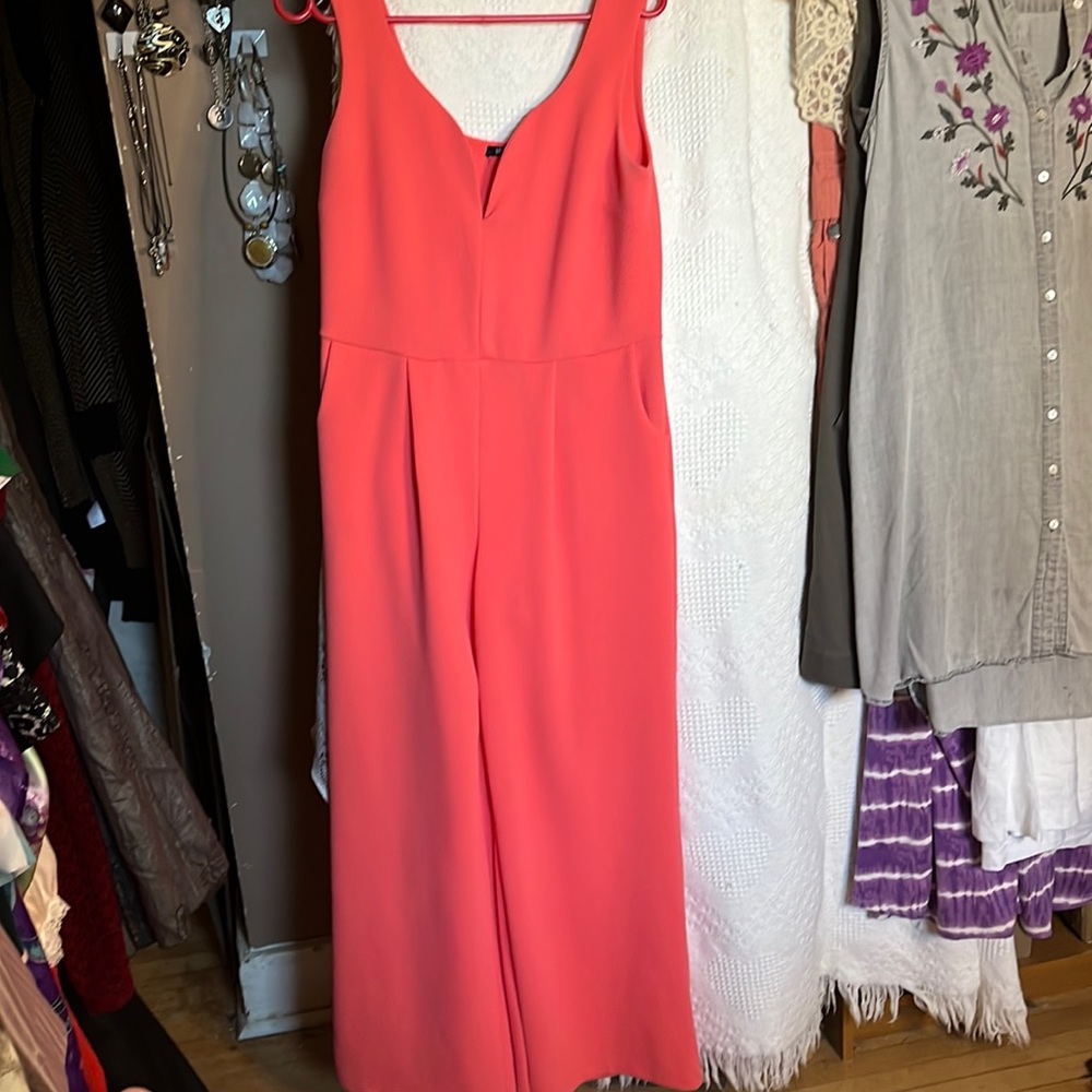 😄Orangish Jumpsuit Impress Large
